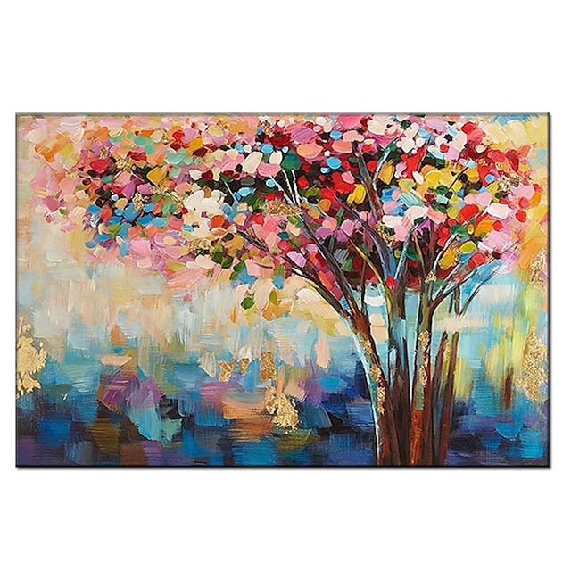 Home & Garden Wall Art | Oil Painting Handmade Hand Painted Wall Art Modern Colorful Thick Texture Abstract Picture Home Decorat