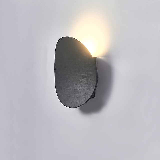  Matte LED Nordic Style LED Wall Lights Outdoor Wall Lights Indoor Bedroom Dining Room Aluminium Alloy Wall Light 220-240V 7 W