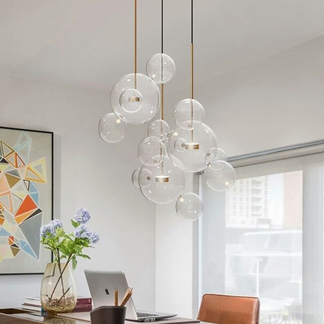 Lights & Lighting Pendant Lights | 78 cm Single Design Pendant Light Metal LED Nordic Style 110-240 V - AP34296