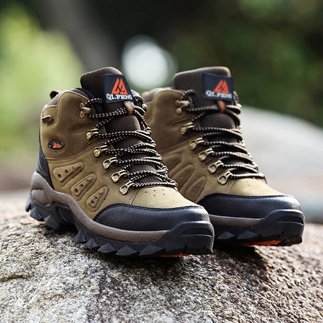 Men's Mountaineer Shoes Hiking Boots Windproof Shock Absorption ...