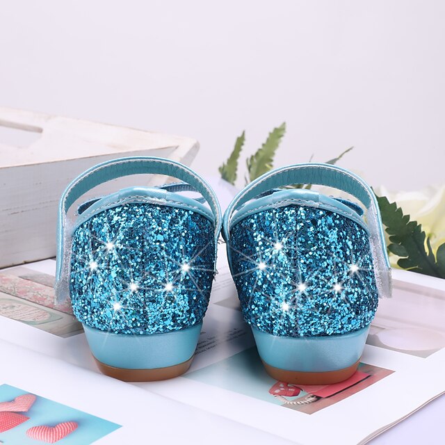 Shoes & Bags Kids Shoes | Girls Heels Glitters Flower Girl Shoes PU Little Kids(4-7ys) Toddler(2-4ys) Party Wedding Sequin Cryst