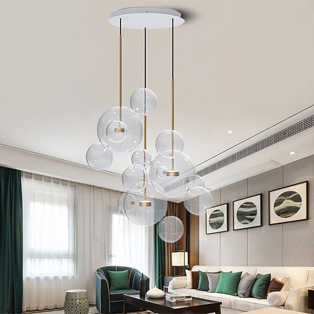 Lights & Lighting Pendant Lights | 78 cm Single Design Pendant Light Metal LED Nordic Style 110-240 V - AP34296