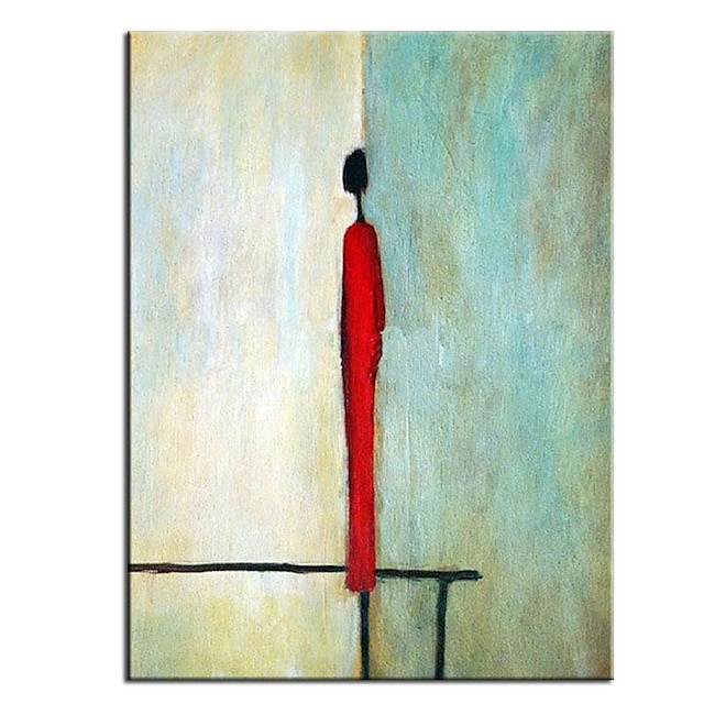 Home & Garden Wall Art | Oil Painting Handmade Hand Painted Wall Art Abstract Single Man Figure Home Decoration Decor Rolled Can