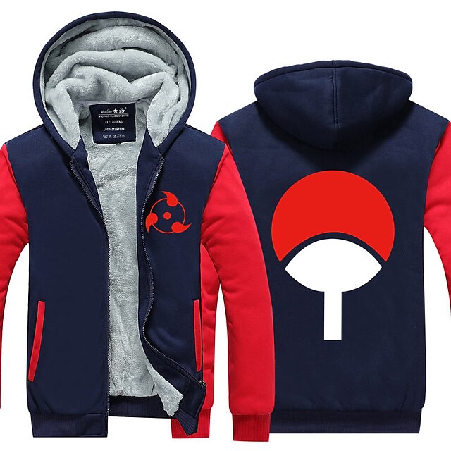 Naruto Sasuke Uchiha Naruto Uzumaki Abrigos Chaqueta Al Aire Libre