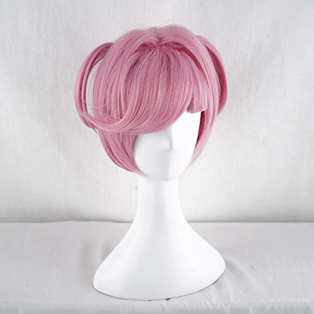 Beauty & Hair Wigs & Hair Pieces | game doki doki literature club natsuki pink wig cosplay costume women short heat resistant sy