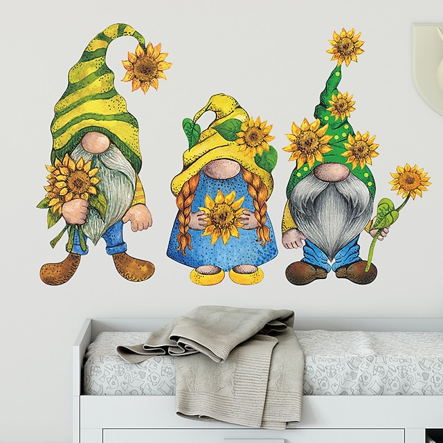 Home & Garden Home Decor | Cartoon Wall Stickers Living Room Kids Room Kindergarten Removable Pre-pasted PVC Home Decoration Wal