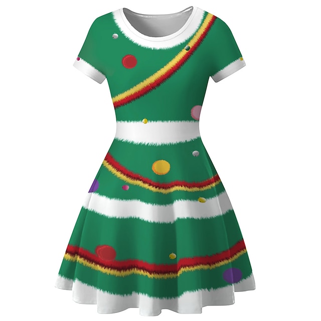 Dailywear Dress Christmas Dress Women S Costume Vintage Cosplay   Ezomez1635220411580 