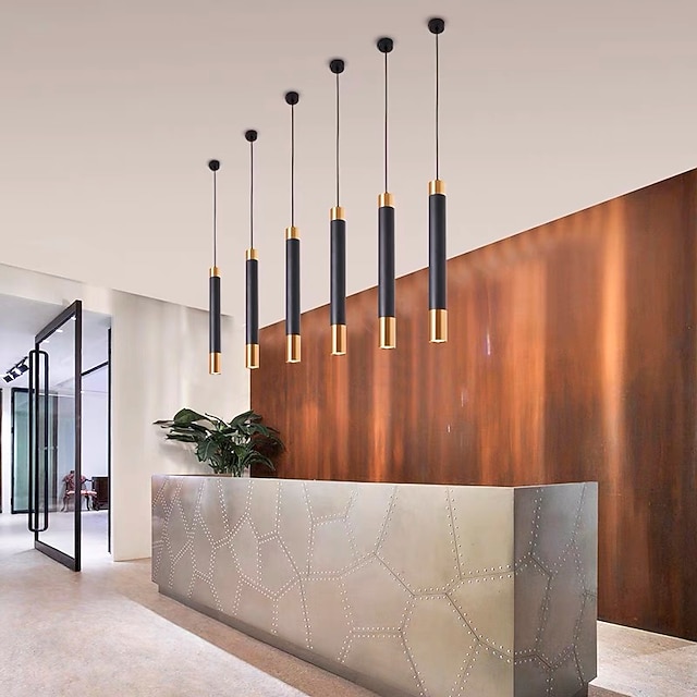  Lanterna pendente de 4 cm design pendente de metal leve galvanizado com acabamentos modernos 220-240v