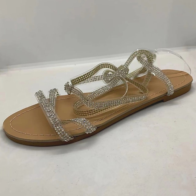 gold strappy heels wedding