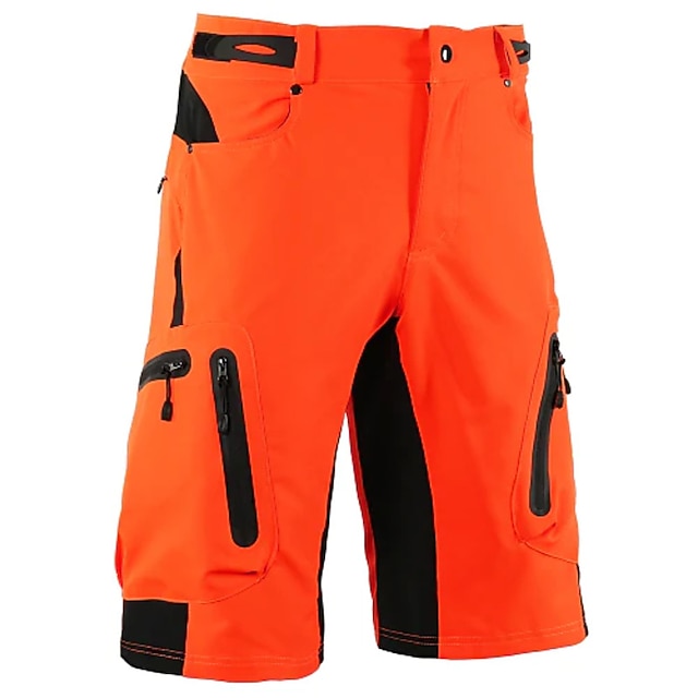 Arsuxeo Herren Einfarbig MTB-Fahrradhose Fahrradshorts Fahhrad Weite Shorts Unterteile Lässiger