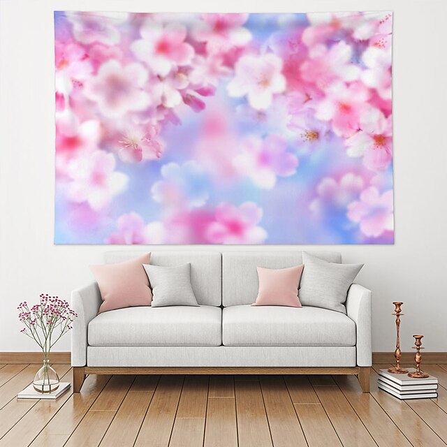 Home & Garden Home Decor | Blossom Wall Tapestry Art Decor Blanket Curtain Hanging Home Bedroom Living Room Decoration Polyester