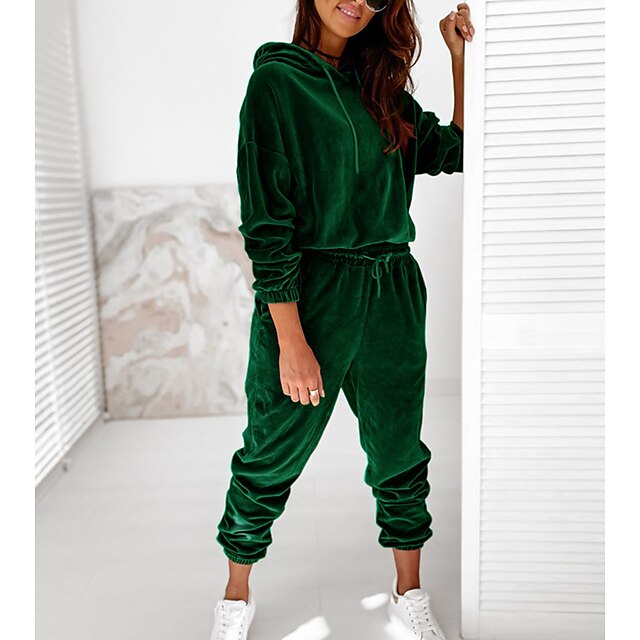 jogger and moletom com capuz set womens