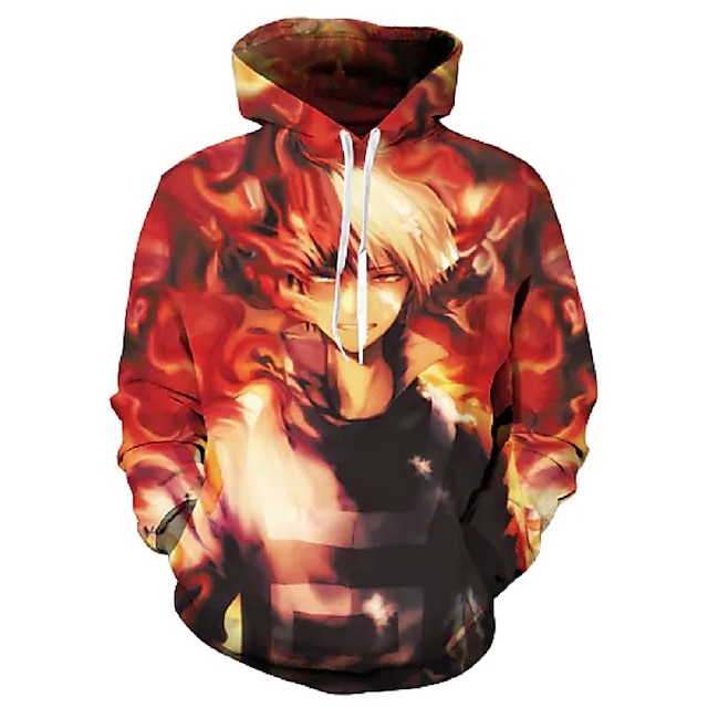 Toys & Hobbies Cosplay & Costumes | Inspired by My Hero Academia Boko No Hero Cosplay Costume Hoodie Terylene Print Printing Hoo