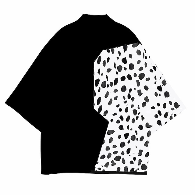 Toys & Hobbies Cosplay & Costumes | Inspired by 101 Dalmatians Cruella De Vil Blouse / Shirt Anime 100% Polyester Anime 3D Haraj