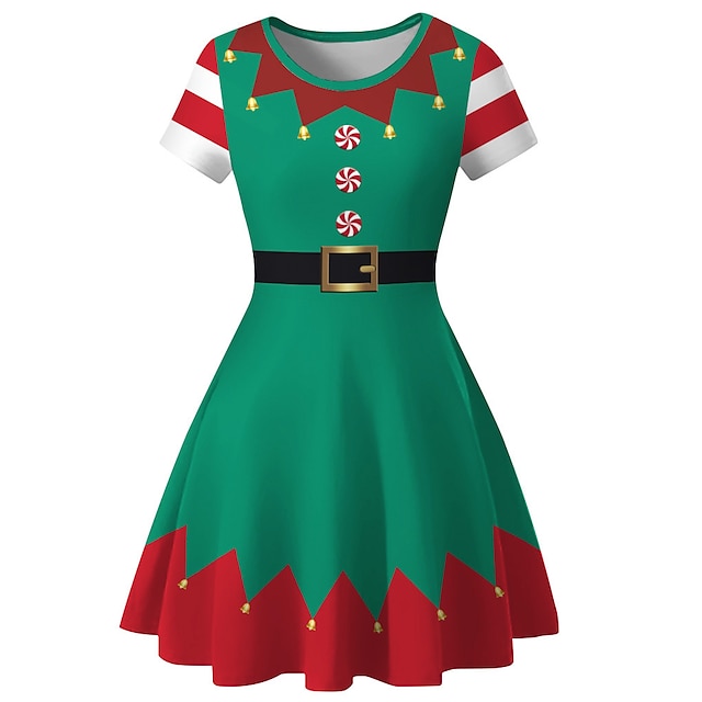 Dailywear Dress Christmas Dress Women's Costume Vintage Cosplay