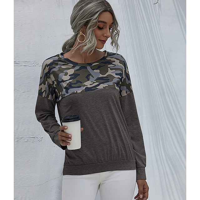 soft camo sweatshirt
