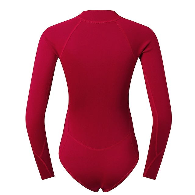 Sports & Outdoors Surfing, Diving & Snorkeling | Womens Shorty Wetsuit One Piece Swimsuit 2mm CR Neoprene Diving Suit Thermal Wa