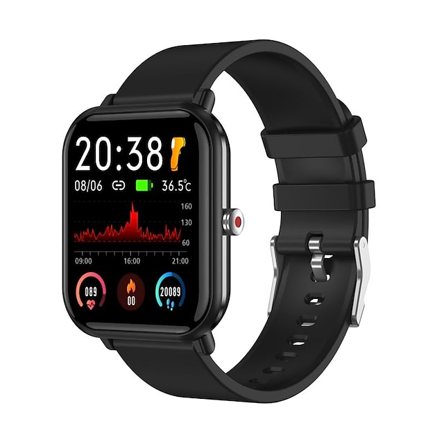  Q19 Chytré hodinky 1.7 inch Inteligentní hodinky Bluetooth Sledování aktivity Měřič spánku Monitor srdečního tepu Kompatibilní s Android iOS Dámské Muži Záznamník zpráv Kontrola kamery IP68 45mm