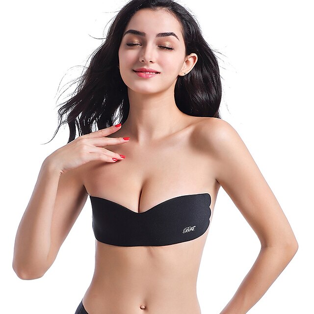  Women's Normal Gender Neutral Other Bra Adhesive Bra - Solid Colored 1172