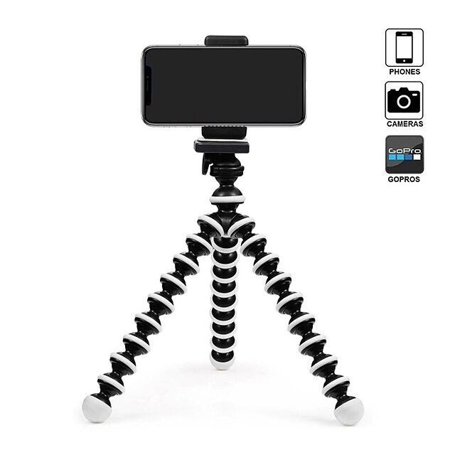 Phones & Accessories Phone Mounts & Holders | Mini Tripod Bracket Portable Flexible Mobile Phone Smartphone Tripods Foldable Des