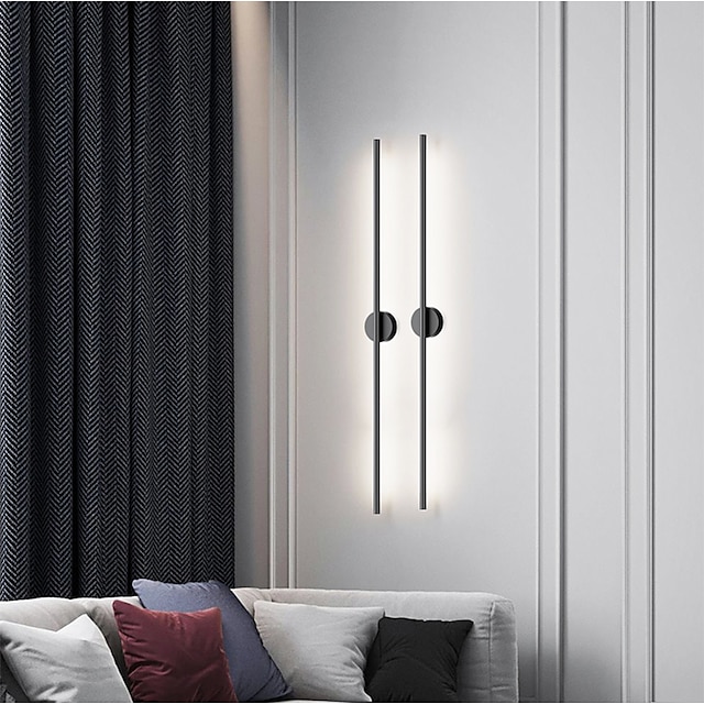 1-Light LED Indoor Wall Lights Nordic Style Flush Mount Wall Lights ...