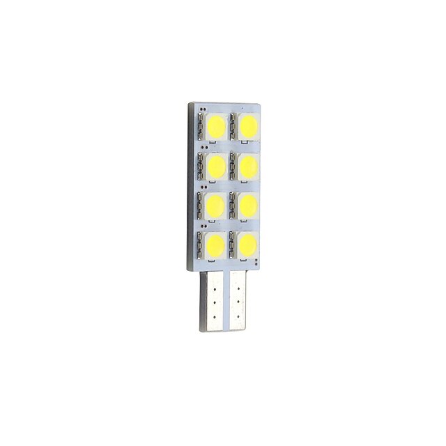 Lights & Lighting Light Bulbs | 10Pcs 4Pcs 2Pcs 194 LED Light Bulb Ceramics 168 W5W T10 Wedge DC12V 8-SMD 5050 Chipsets LED Repl