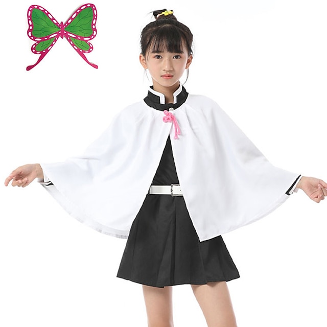 Inspired by Demon Slayer: Kimetsu no Yaiba Tsuyuri Kanao Anime Cosplay Costumes Japanese Cosplay Suits Costume For Girls'