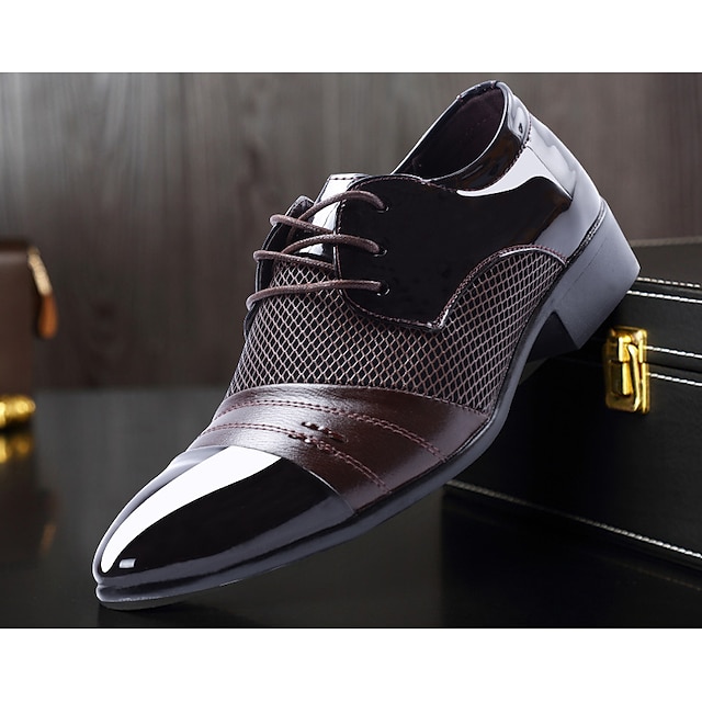 Men's Oxfords Derby Shoes Dress Shoes Business Classic British Daily ...