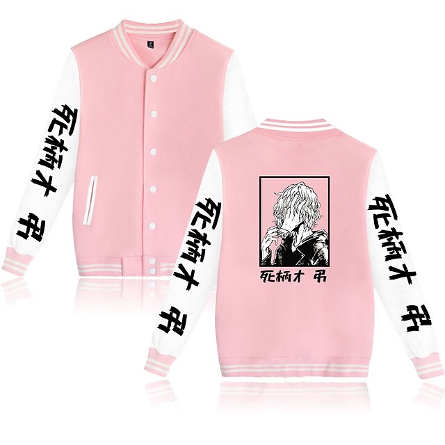 Toys & Hobbies Cosplay & Costumes | Inspired by My Hero Academia / Boku No Hero Shigaraki Tomura Varsity Jacket Poly / Cotton An