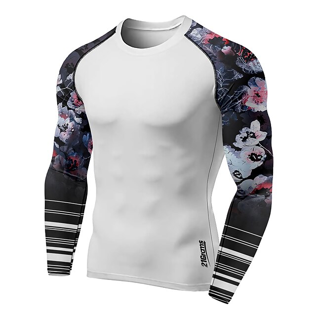21Grams® Hombre Manga Larga Camiseta Compresión Camiseta para correr Cima  Deportivo Ropa Deportiva Licra Transpirable Secado rápido Dispersor de  humedad Aptitud física Entrenamiento de gimnasio 8854211 2022 – $14.03