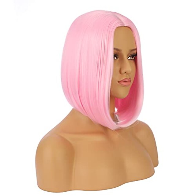 pink wig natural