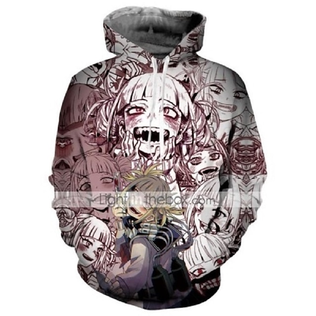 Toys & Hobbies Cosplay & Costumes | Inspired by My Hero Academia Boko No Hero Cosplay Costume Hoodie Terylene Print Printing Hoo