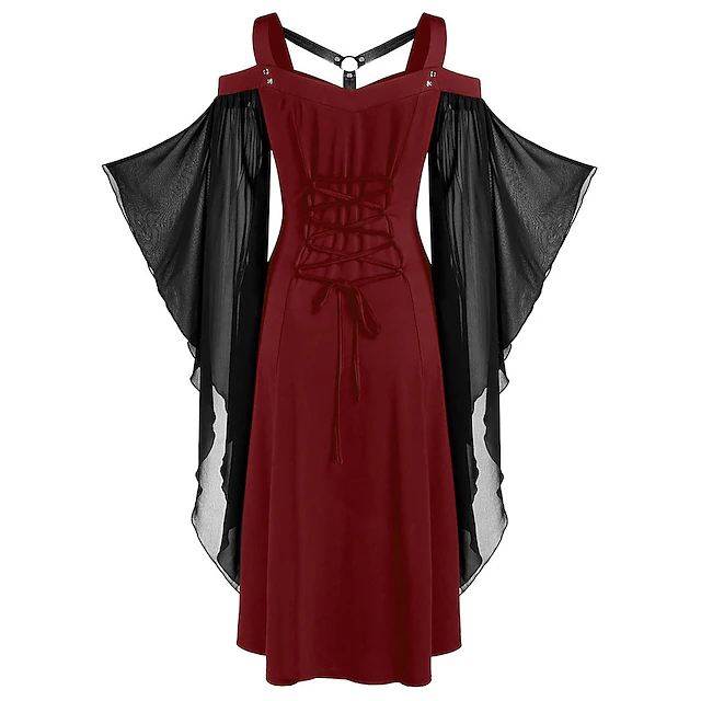 Punk & Gothic Victorian Medieval Rockabilly Cocktail Dress Dress ...