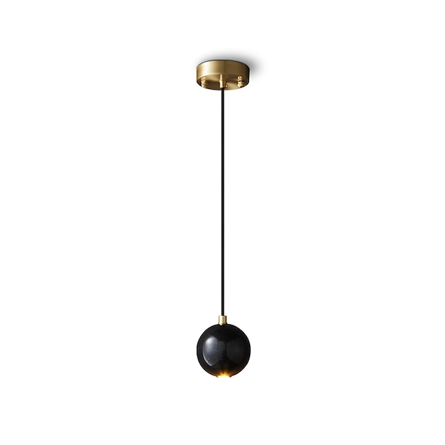 Lights & Lighting Pendant Lights | 8 cm Globe Design Pendant Light LED Copper Globe Artistic Modern 220-240V - UR99711