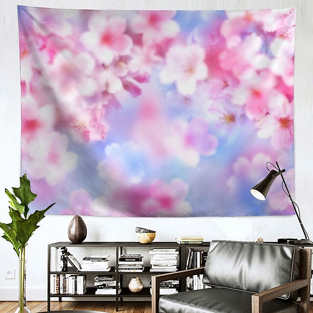 Home & Garden Home Decor | Blossom Wall Tapestry Art Decor Blanket Curtain Hanging Home Bedroom Living Room Decoration Polyester