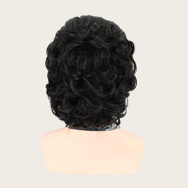 Beauty & Hair Wigs & Hair Pieces | chignons Hair Bun Clip In Synthetic Hair Hair Piece Hair Extension Curly Bouncy Curl Party Da