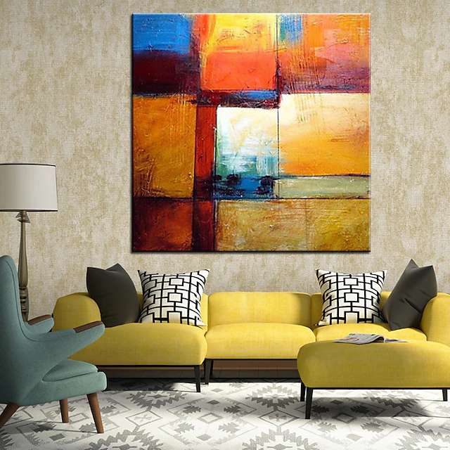 Oil Painting Handmade Hand Painted Wall Art Mintura Modern Abstract Picture For Home Decoration Decor Rolled Canvas No Frame Unstretched 9