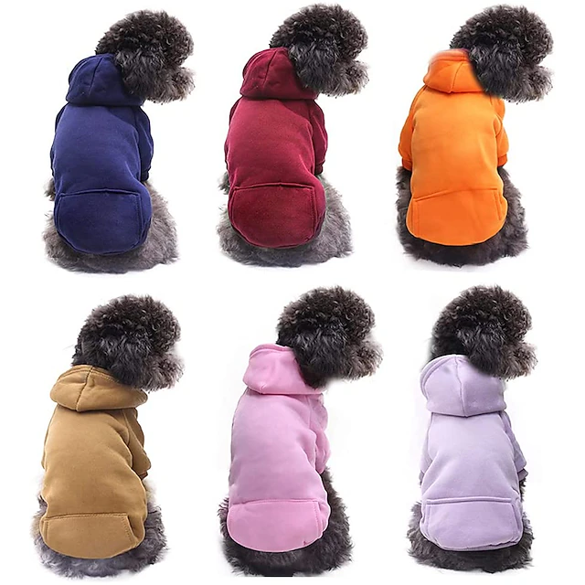Dog Clothes Pet Dog Hoodies for Small Dogs Vest Chihuahua Clothes Warm Coat Jacket Autumn Puppy Outfits Dog Cats Clothing 13