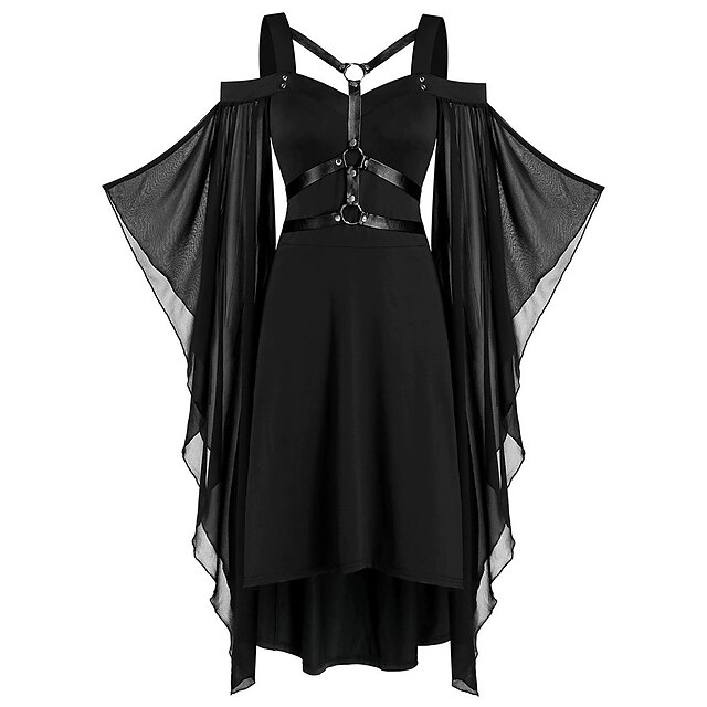 Punk & Gothic Victorian Medieval Rockabilly Cocktail Dress Dress ...