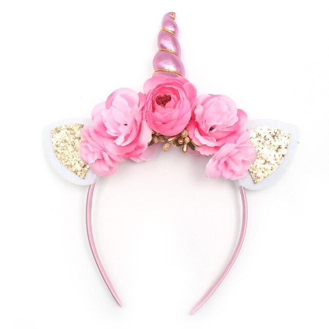  1pc Kid's Girls' Headbands Headband For Flower Classic Fabric Plastic 1 2 3