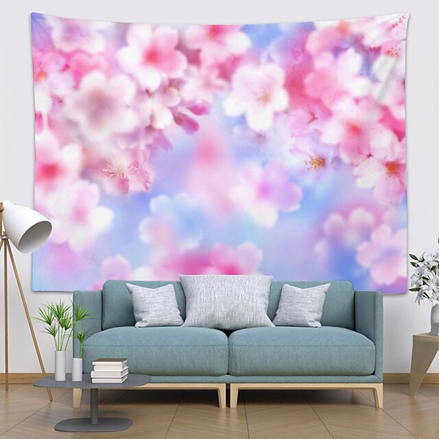 Home & Garden Home Decor | Blossom Wall Tapestry Art Decor Blanket Curtain Hanging Home Bedroom Living Room Decoration Polyester