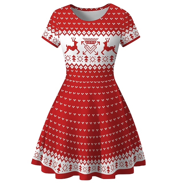 Dailywear Dress Christmas Dress Women's Costume Vintage Cosplay