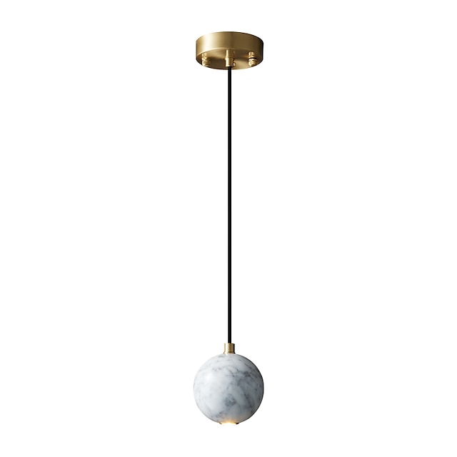 Lights & Lighting Pendant Lights | 8 cm Globe Design Pendant Light LED Copper Globe Artistic Modern 220-240V - UR99711