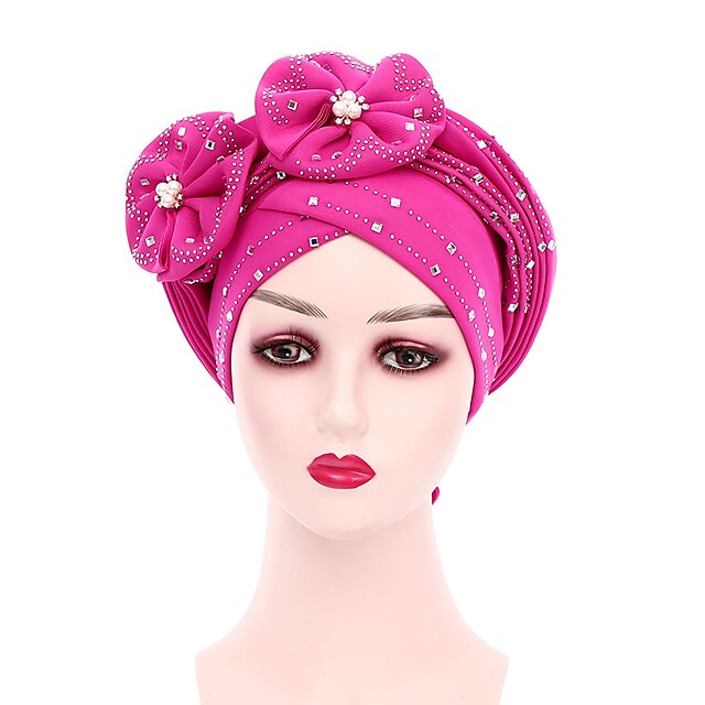 Headwear Headpiece Silk Like Satin Turbans Party / Evening Casual ...