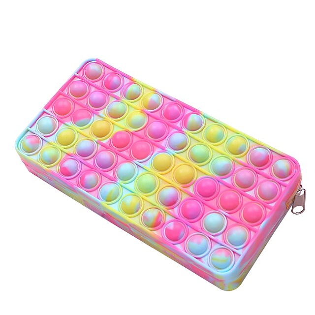  Women's Girls' 3D Print Cosmetic Bag Kids' Bag Pencil Cases Rubber Zipper Daily Outdoor Pink