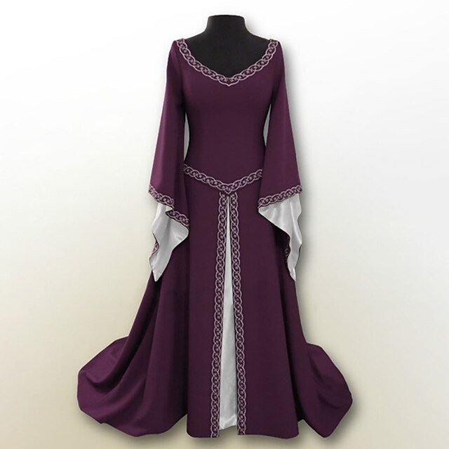 Medieval Renaissance Cocktail Dress Vintage Dress Prom Dress Outlander ...