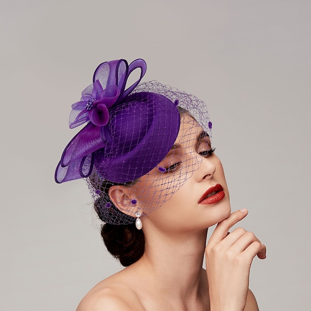  Plumas  Tocados de red  Sombreros  Adornos para la cabeza con pluma  Gorra  Flor 1 PC Boda  Carrera de caballos  Tocado del Día de la Mujer para impresionar en el Día de la Carrera