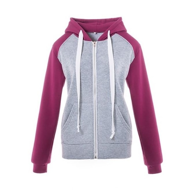 mauve zip up moletom com capuz