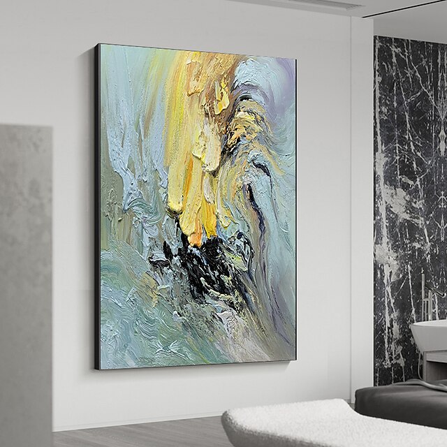 Home & Garden Wall Art | Manual Handmade Oil Painting Hand Painted Vertical Panoramic Abstract Famous Modern Realism Rolled Canv