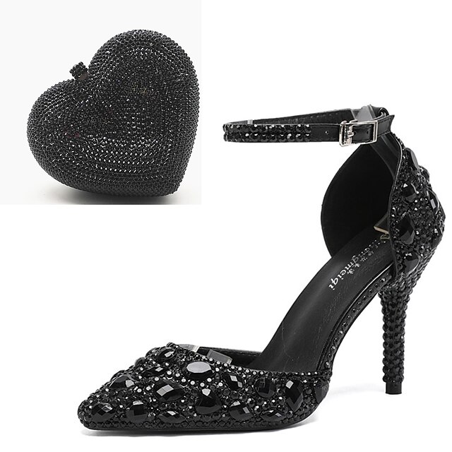 jeweled wedding heels